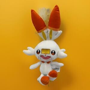 Pokemon Center Nintendo Pocket Monster Scorbunny Plush 14" Stuffed Animal